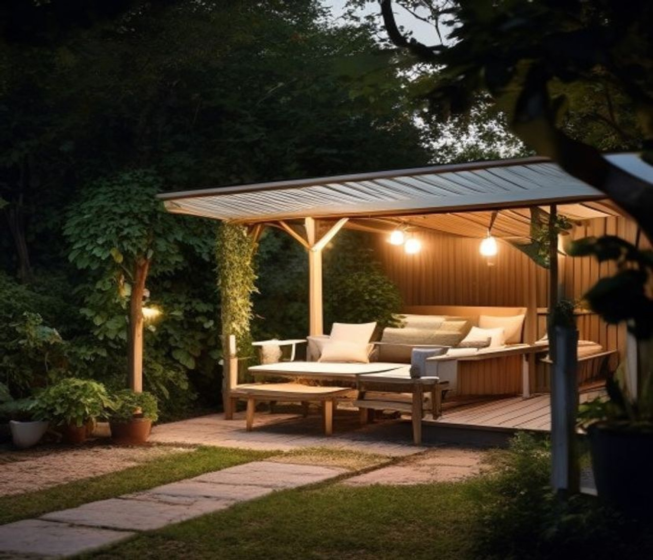 Gartenpavillon Beleuchtung außen installieren: Leitfaden 1 Gartenpavillon Beleuchtung außen installieren: Leitfaden